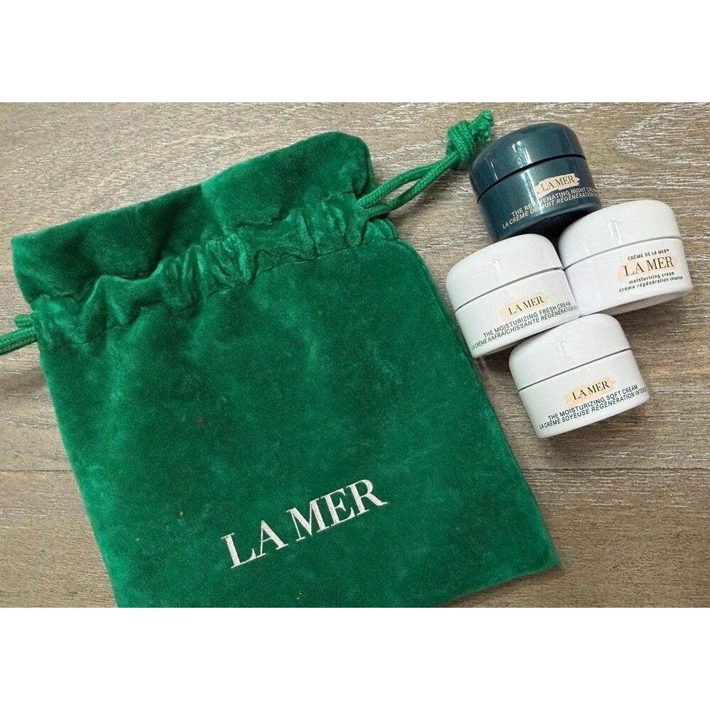La Mer Mini Sample 4 Pieces Day & Night Moisturizer Cream